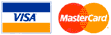 We accept Visa and MasterCard